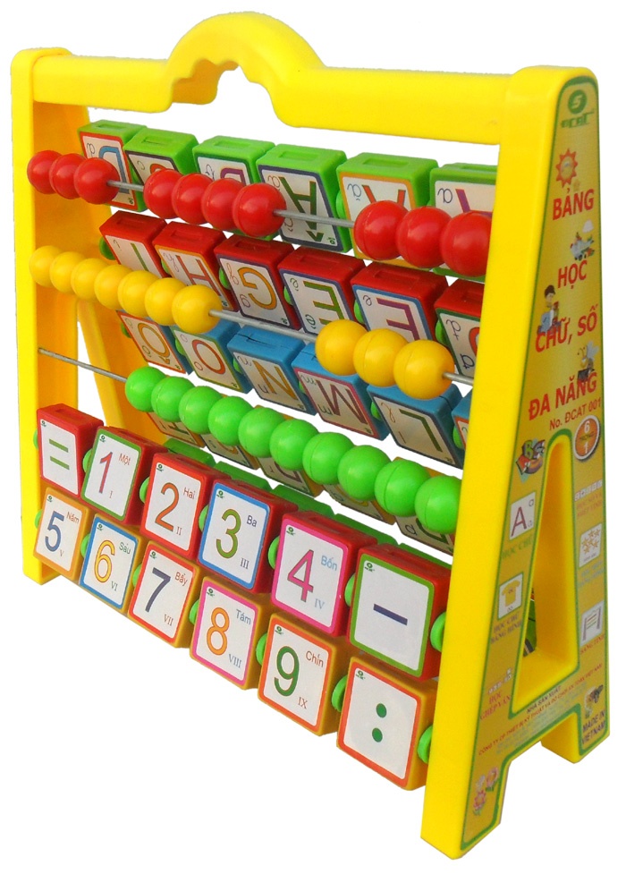 Bảng học chữ số đa năng 6 trong 1 DCAT 001 hình 1