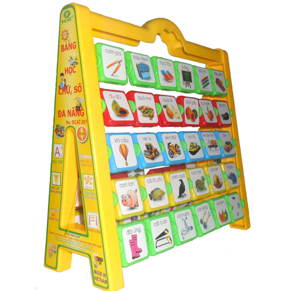 Bảng chữ cái đa năng 6 trong 1 thông minh cùng bé