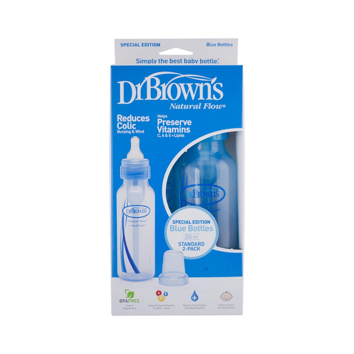 Bộ 2 bình sữa Dr. Brown's 250ml hình 3