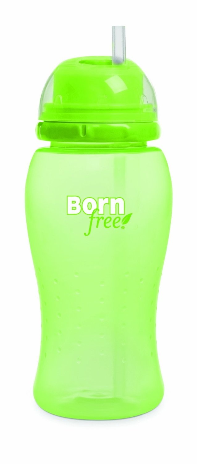 Bình uống nước Born Free có ống hút 410ml  hình 4