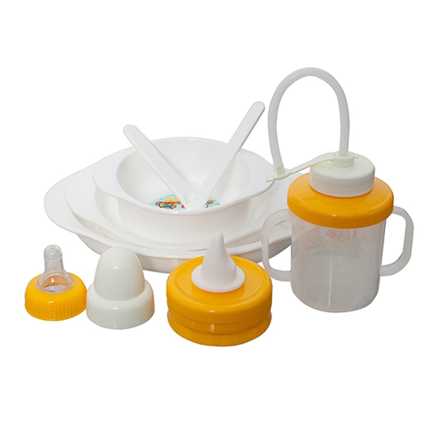 Bộ bát đĩa tập ăn Pigeon MagMag 10008 hình 2