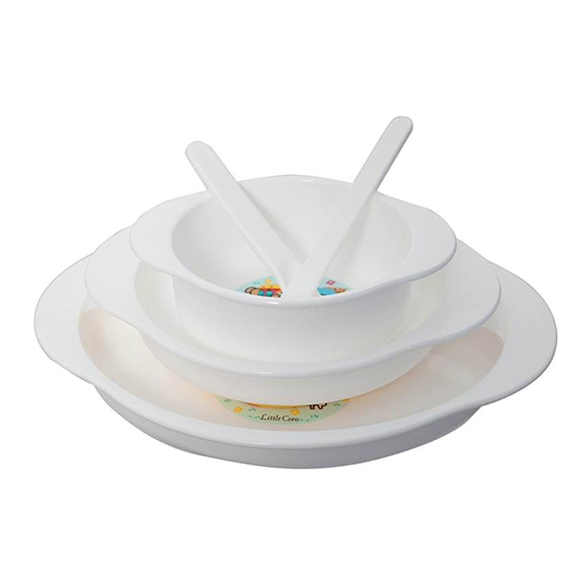 Bộ bát đĩa tập ăn Pigeon MagMag 10008 hình 1