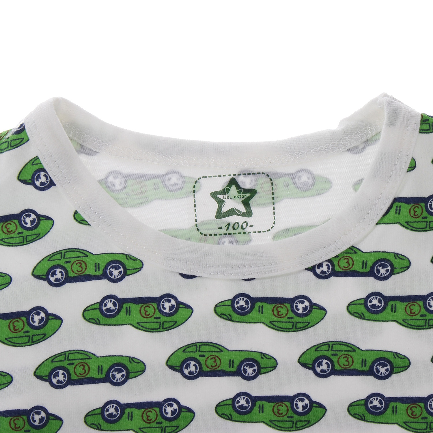 Bộ ngủ in hình LieLieStar cho bé 2 Bộ ngủ in hình LieLieStar cho bé hình 2