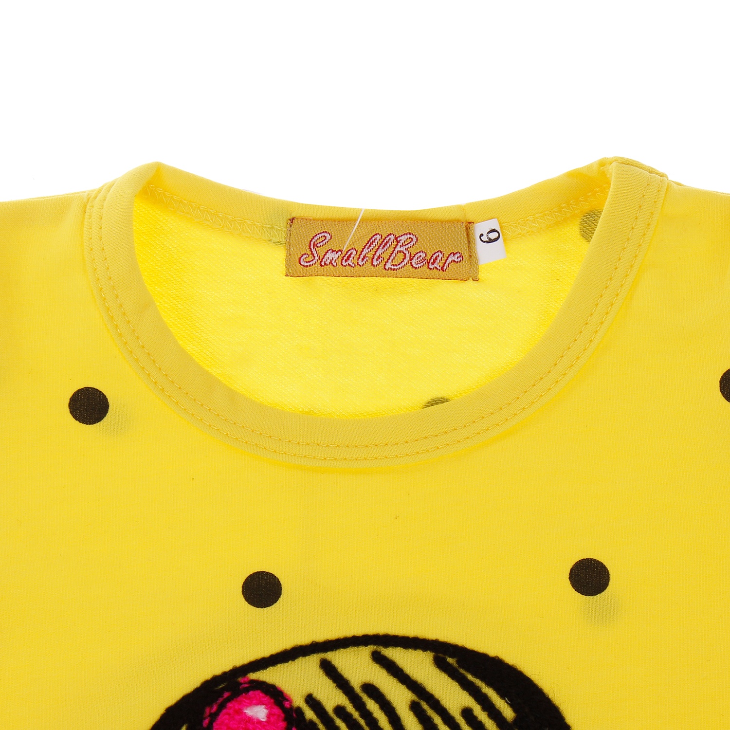 Bộ quần áo bé gái SmallBear 9012 hình 1