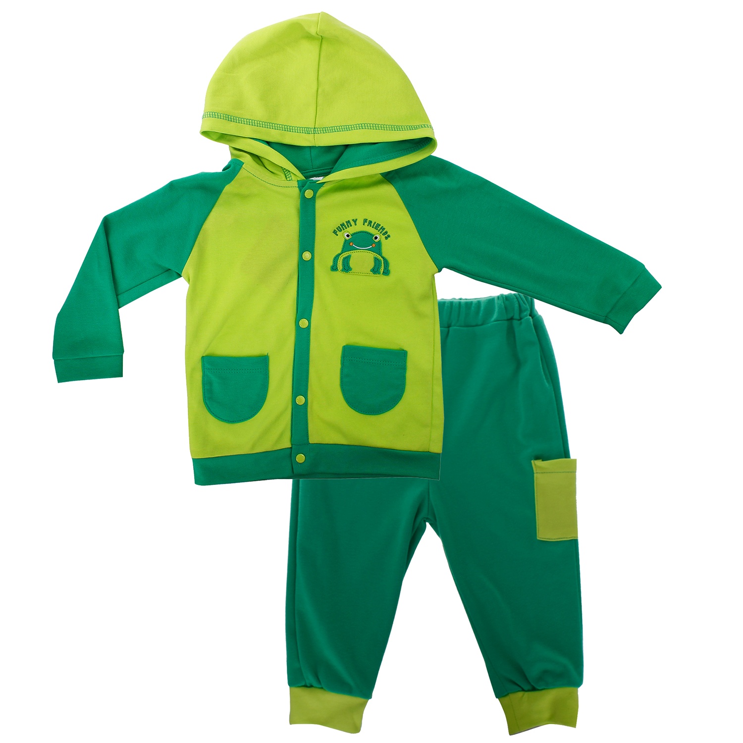 Bộ quần áo có mũ WC030 hình 2