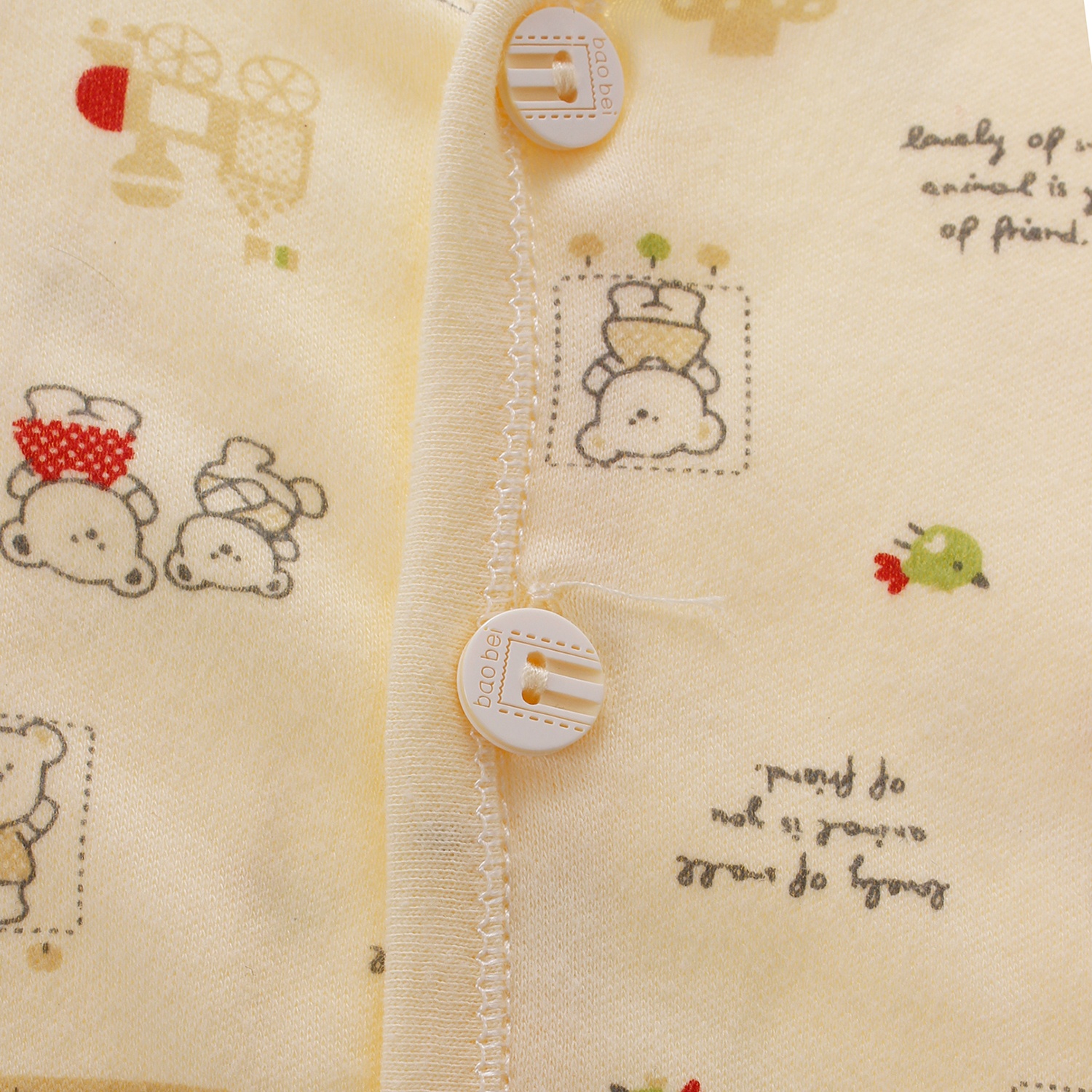 Bộ quần áo cotton 1009 BL hình 2