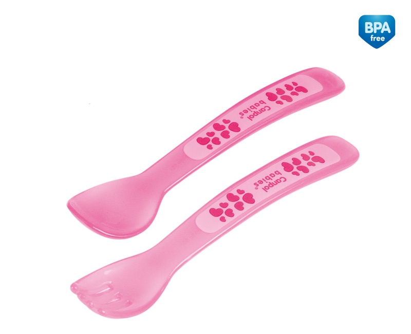 Bộ thìa tập ăn trang trí Canpol 4/409 1 Bộ thìa tập ăn trang trí Canpol 4/409 hình 1