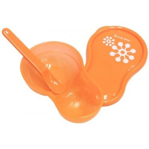 Chén muỗng nhựa Lucky Baby 506141 hình 1