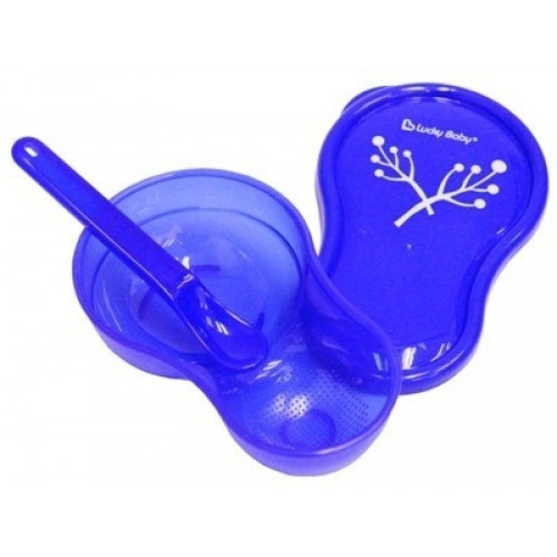 Chén muỗng nhựa Lucky Baby 506141 hình 2