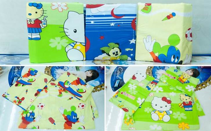 Combo ga giường tầng cotton Thắng Lợi hình 1