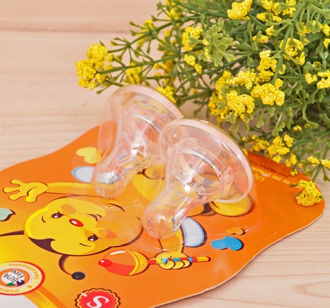 Núm ty silicone Babiboo BA810 (size S, M, L) hình 3