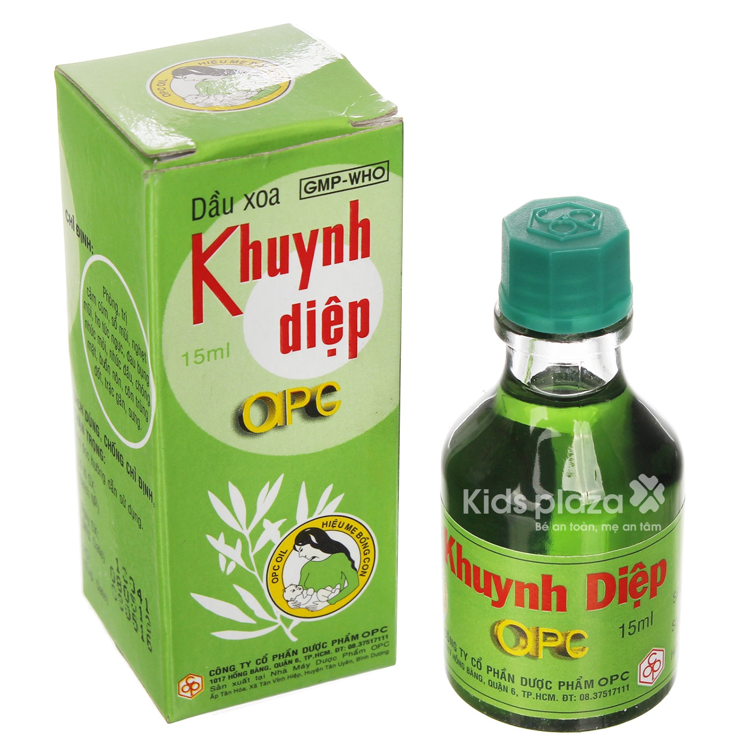 Dầu gió Khuynh Diệp OPC 15ml hình 1