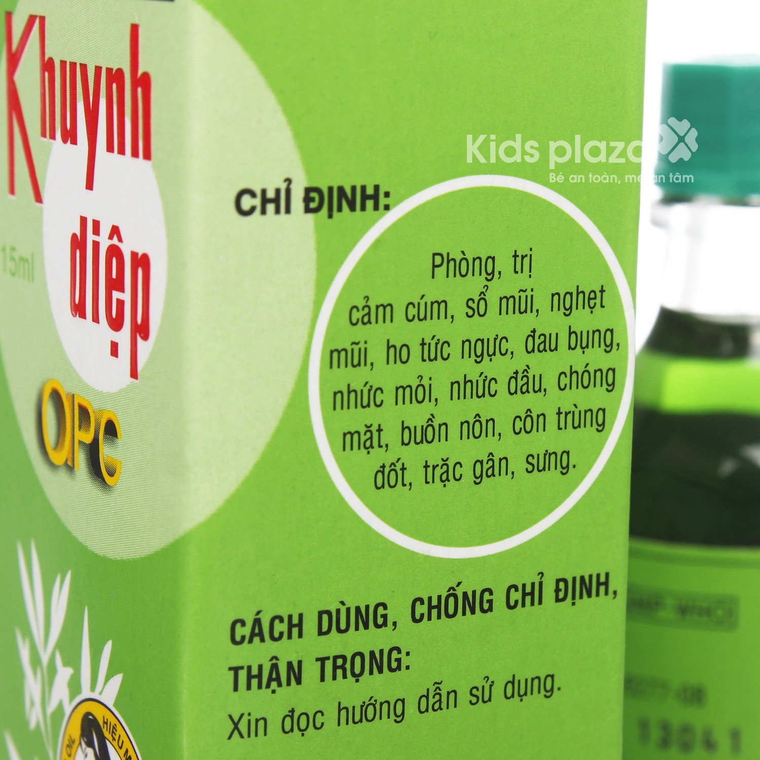 Dầu gió Khuynh Diệp OPC 15ml hình 2