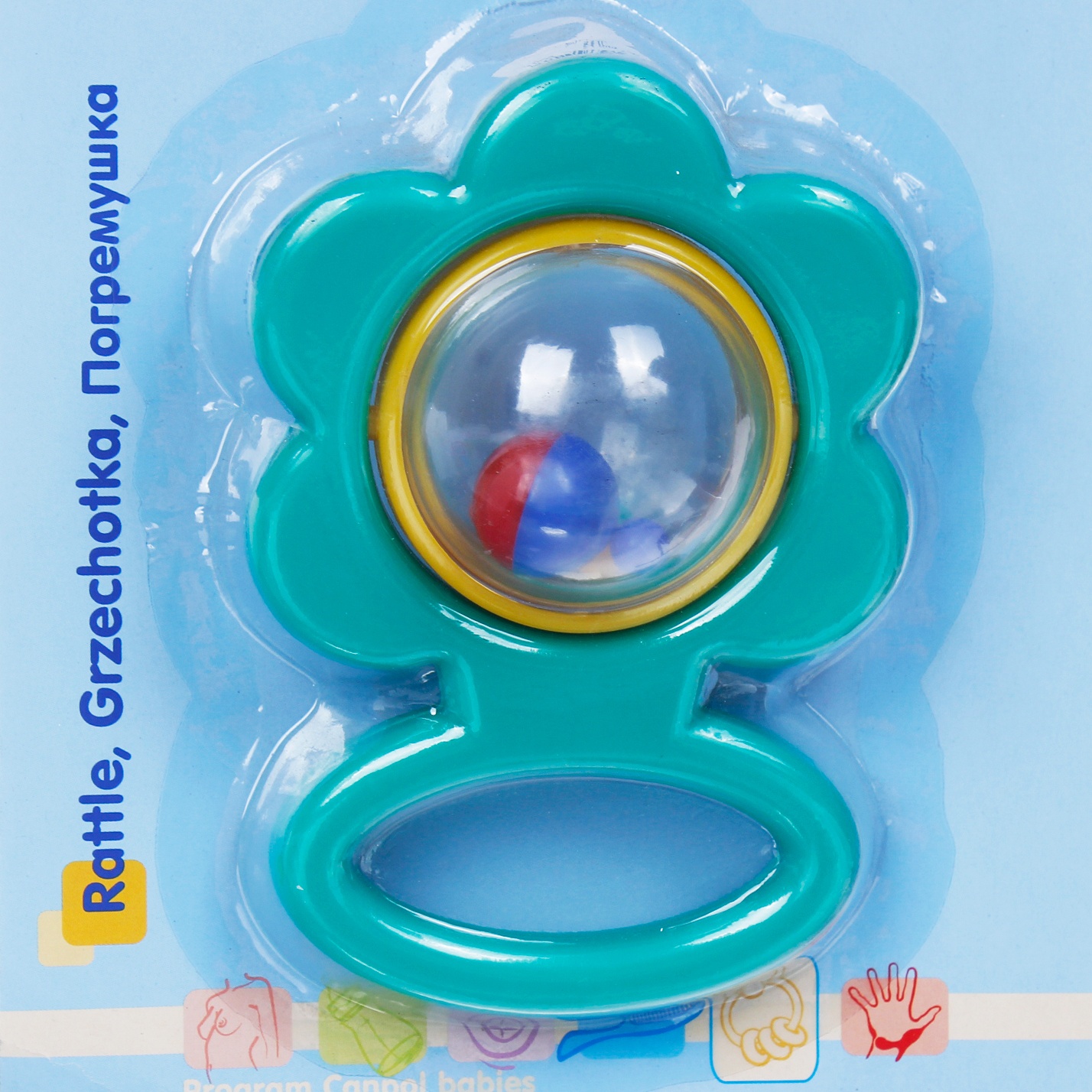 Đồ chơi xúc xắc hình bông hoa Canpol 2/176 hình 1