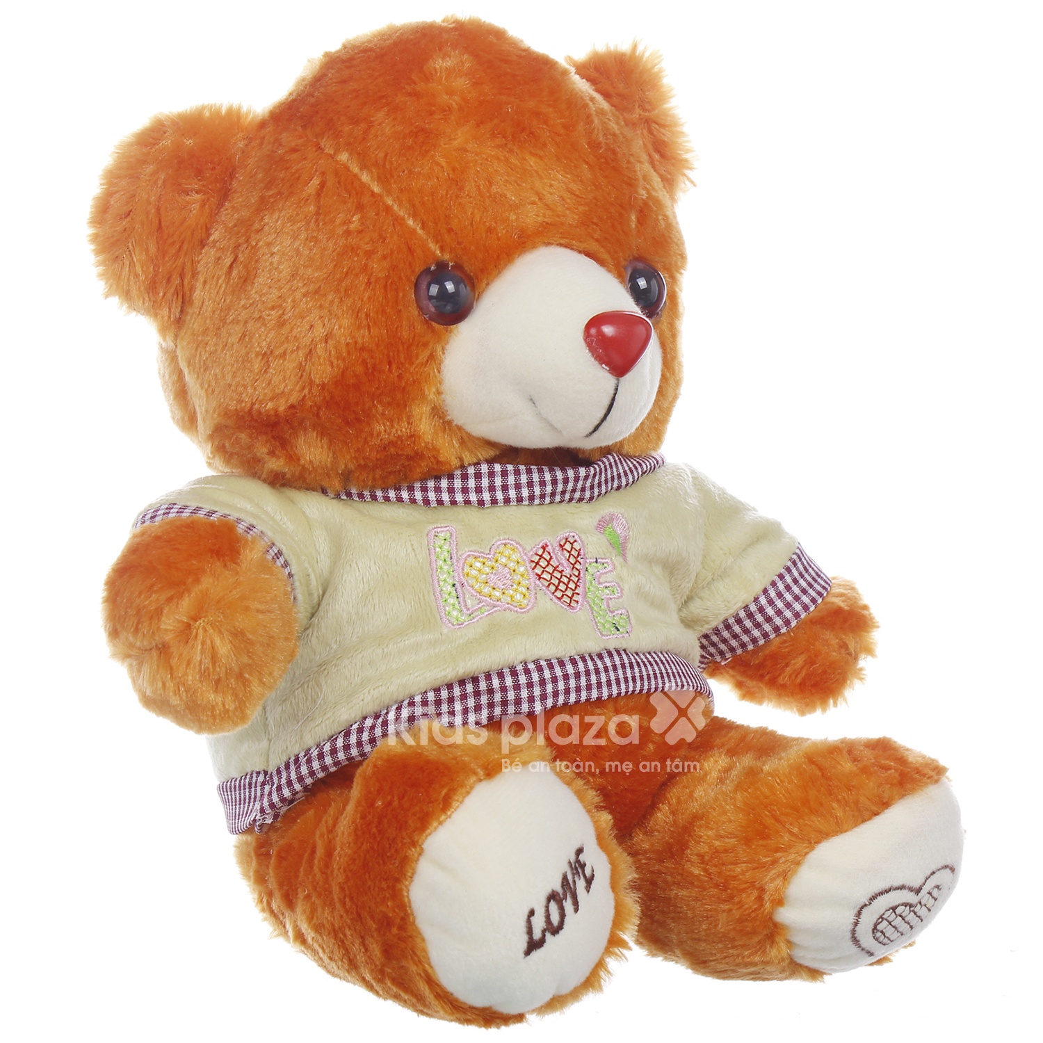Đồ chơi gấu bông mặc áo Kids Love hình 1