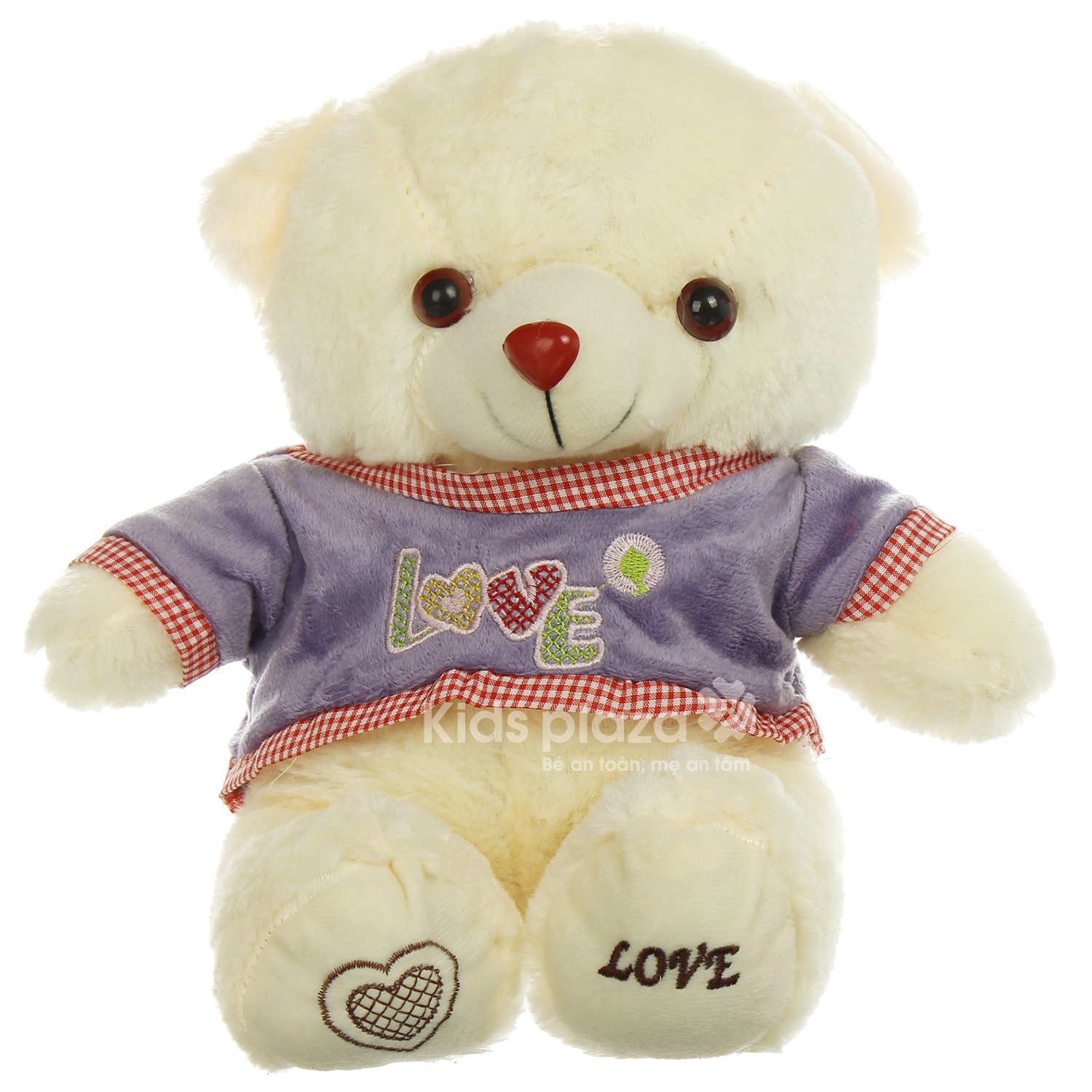 Đồ chơi gấu bông mặc áo Kids Love hình 3