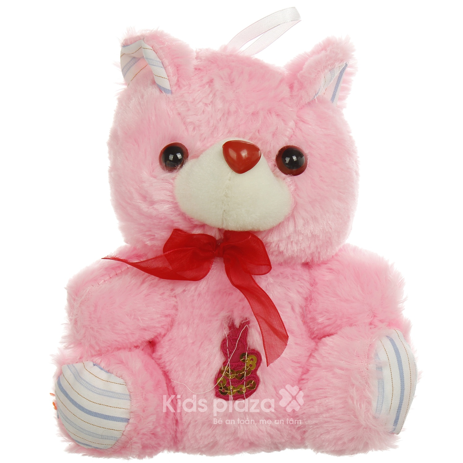 Đồ chơi thú bông buộc nơ KC - KidsPlaza.vn Đồ chơi thú bông buộc nơ KC hình 1