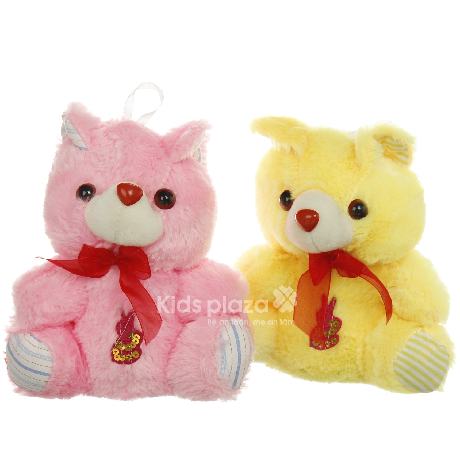 Đồ chơi thú bông buộc nơ KC hình 3