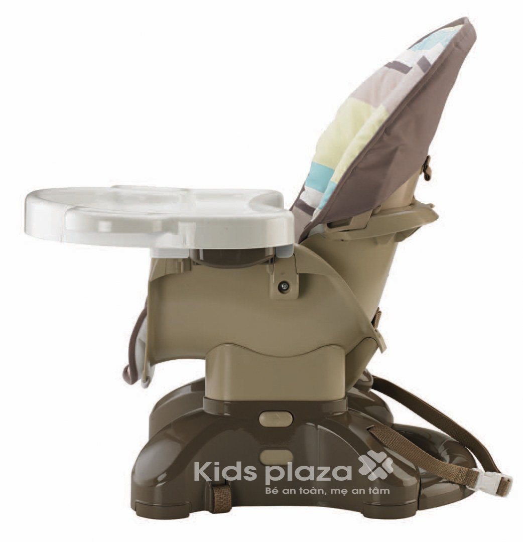 Ghế ăn bột Fisher-Price Spacesaver High Chair, Stripes BLL26  hình 3