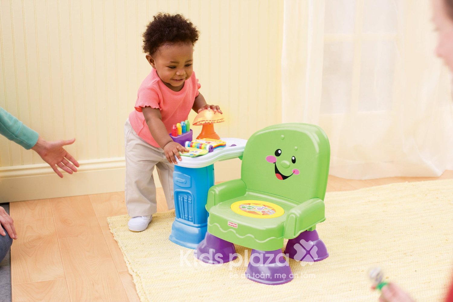 Ghế ngồi chơi và học Fisher-Price Song and Story Learning Chair L3479 hình 4