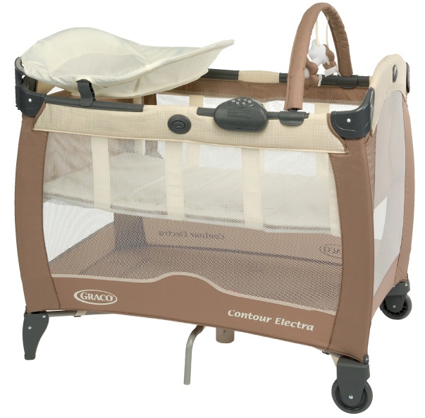 Giường cũi siêu nhẹ Graco Contour Electra hình 1