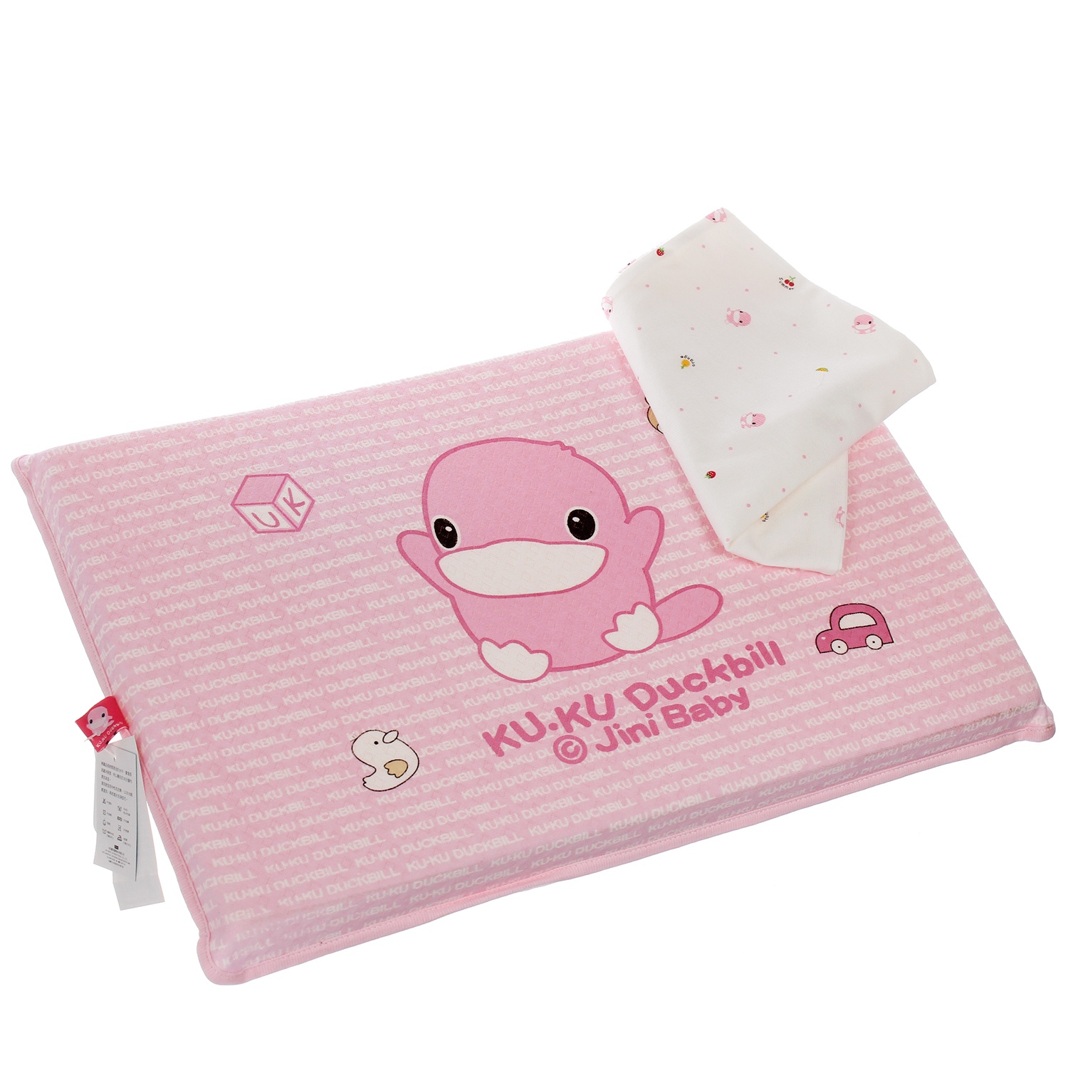 Gối cao su chống ngặt thoáng khí cho bé KU2026 hình 2