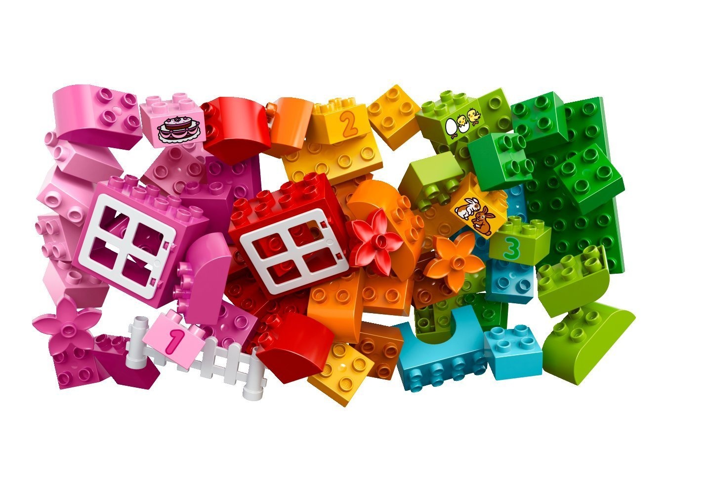 Lego Duplo 10571 - Trang trại màu hồng hình 3