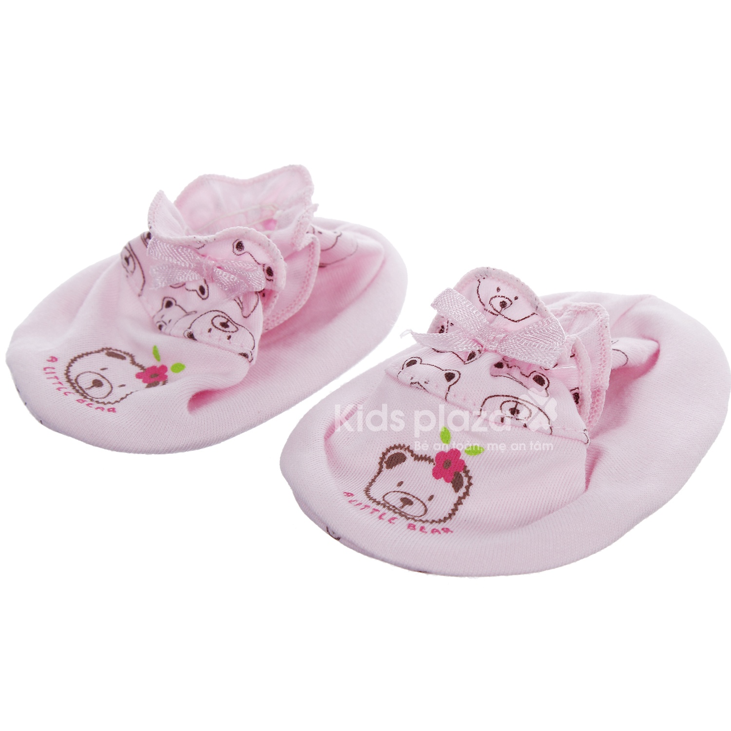 Bộ mũ kèm bao tay sơ sinh tomtom hình 3