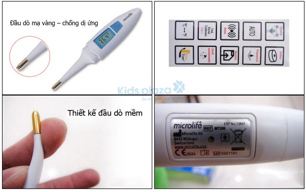 Nhiệt kế điện tử Microlife MT200 hình 3