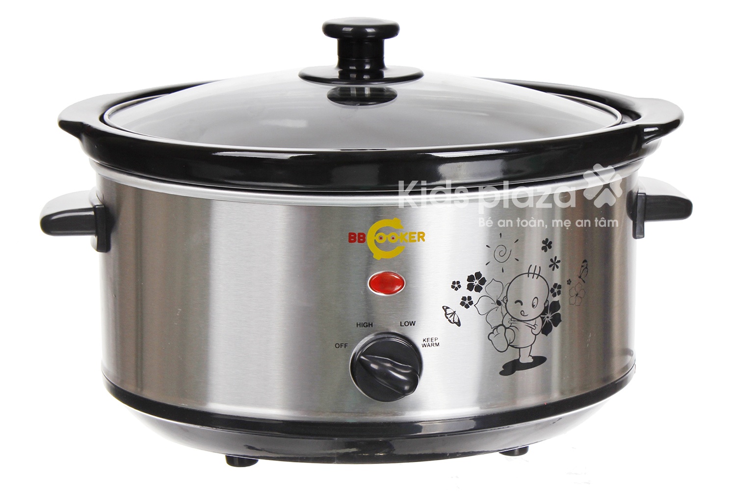 Nồi nấu chậm đa năng cho bé BBCooker Hàn Quốc 3.5l chế biến đa dạng