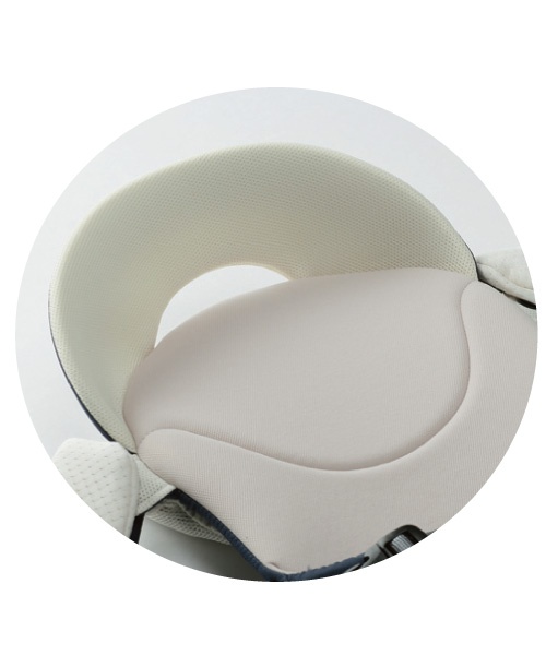 Địu Combi 4 tư thế Premium breezing màu xanh hình 2