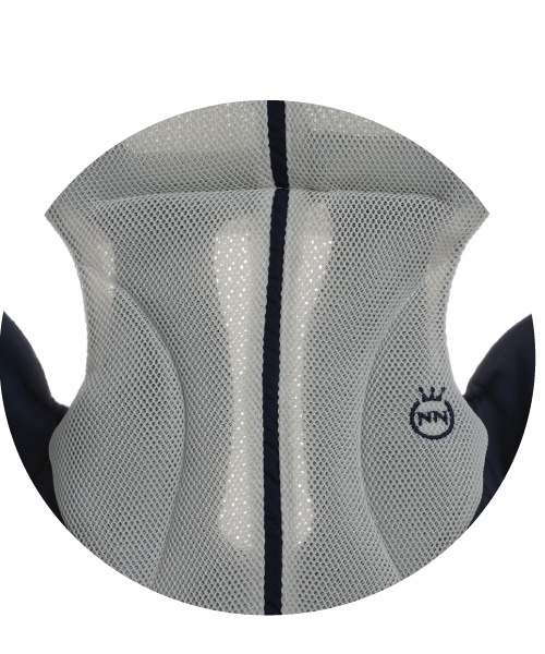 Địu Combi 4 tư thế Premium breezing màu xanh hình 3