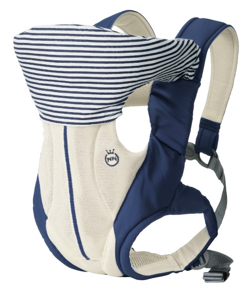 Địu Combi 4 tư thế Premium breezing màu xanh hình 4