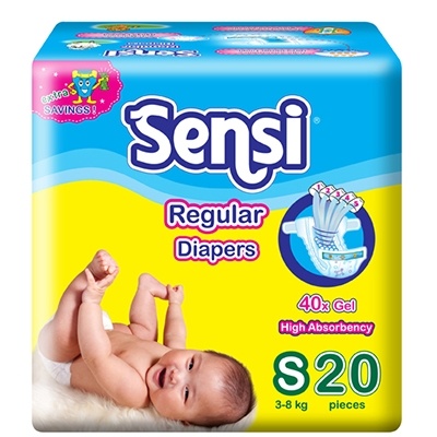 Tã dán Sensi Regular S20 (3 - 8Kg) hình 1