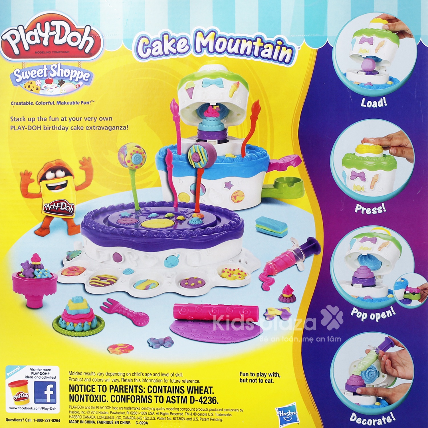 Tháp bánh kem Play Doh A7401 3 Tháp bánh kem Play Doh A7401 hình 3