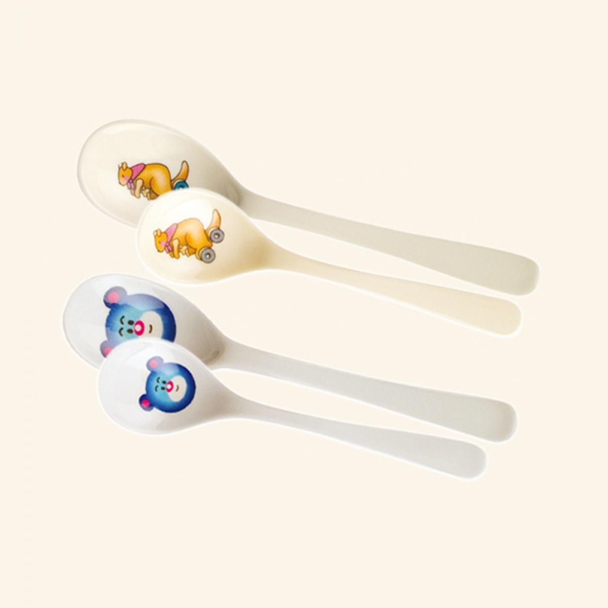 Thìa nhựa tập ăn Canpol 2 chiếc 4/530  hình 1