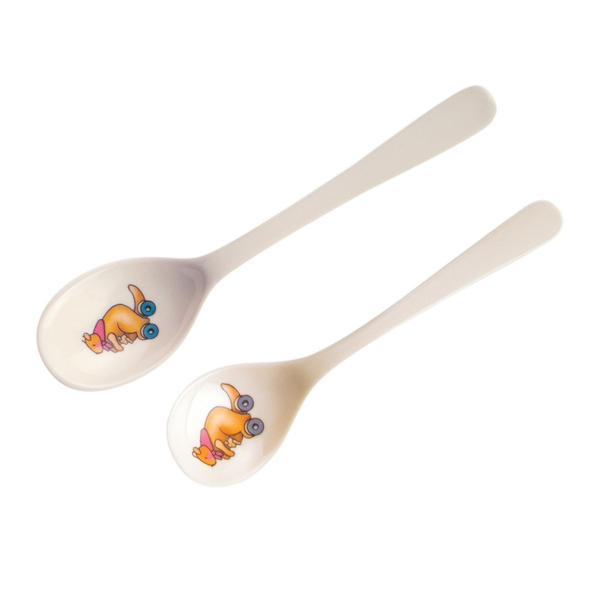 Thìa nhựa tập ăn Canpol 2 chiếc 4/530  hình 2