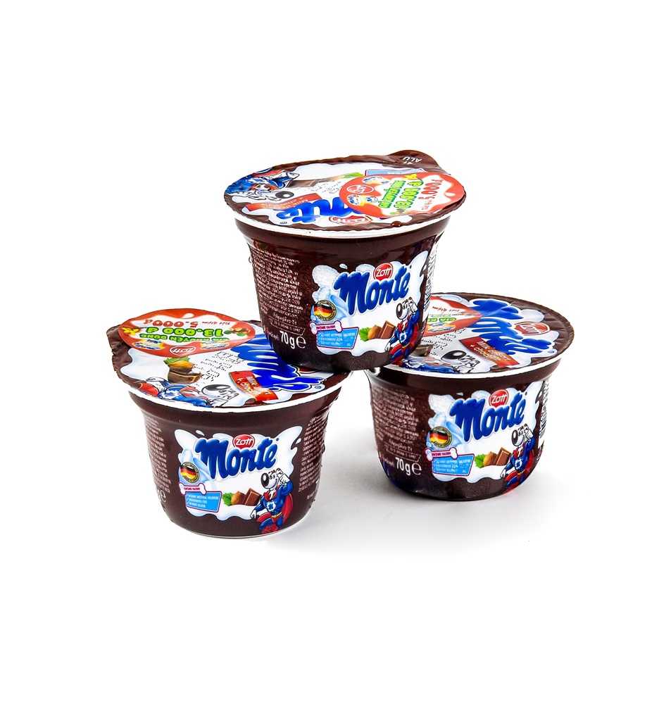 Váng sữa Monte Socola 70g (hũ) hình 2