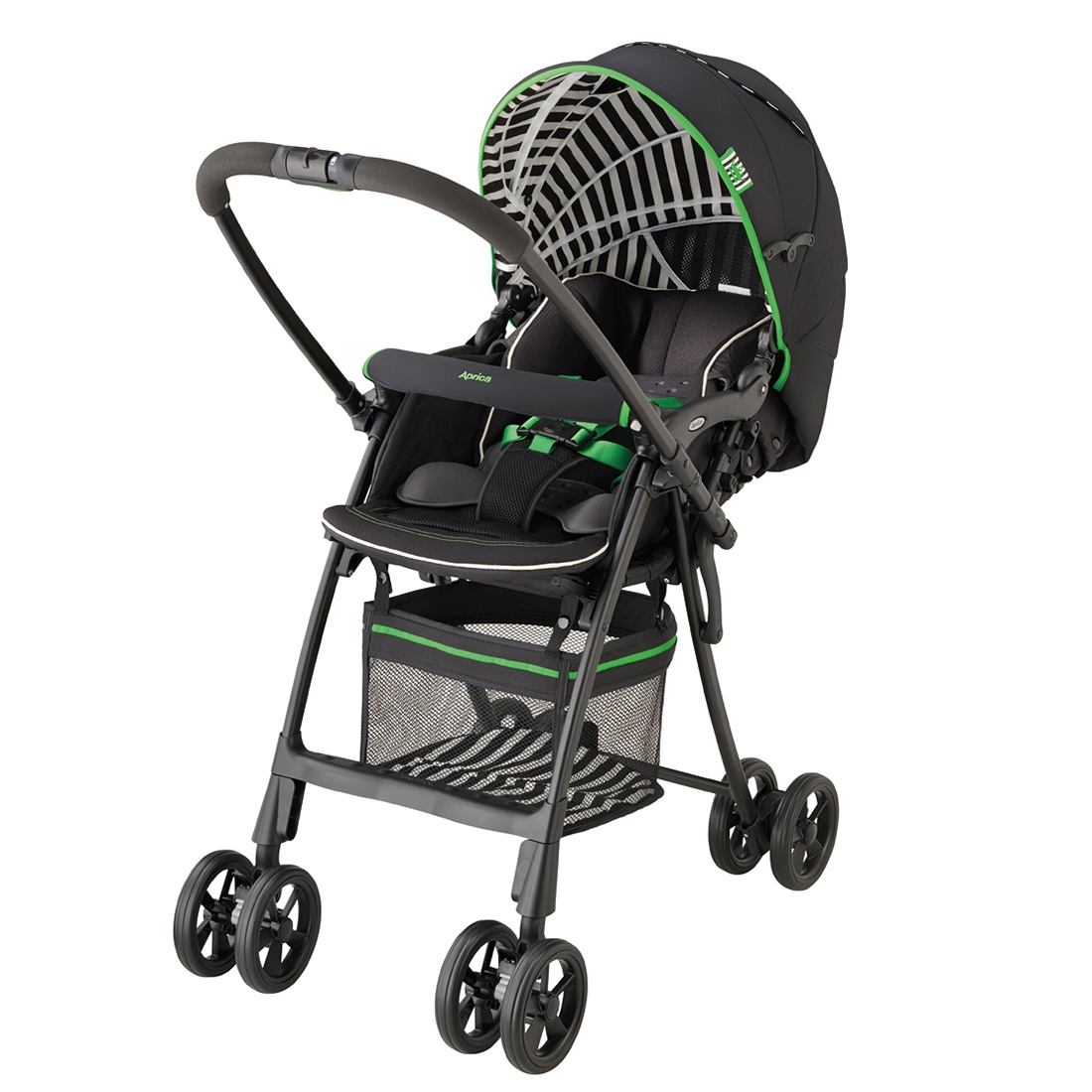 Xe đẩy trẻ em Aprica FLYLE dungaree BR (màu nâu) hình 8