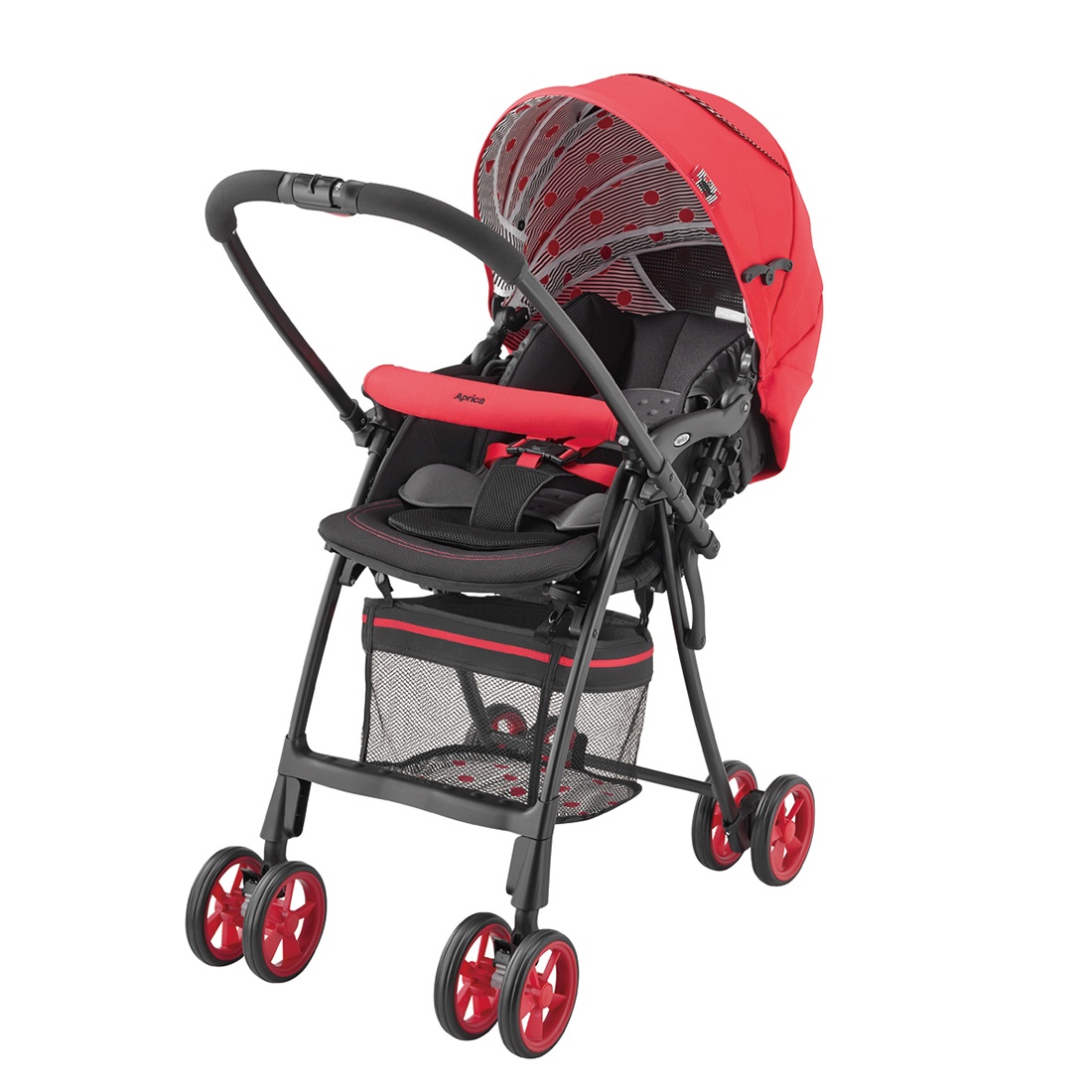 Xe đẩy trẻ em Aprica FLYLE dungaree BR (màu nâu) hình 11