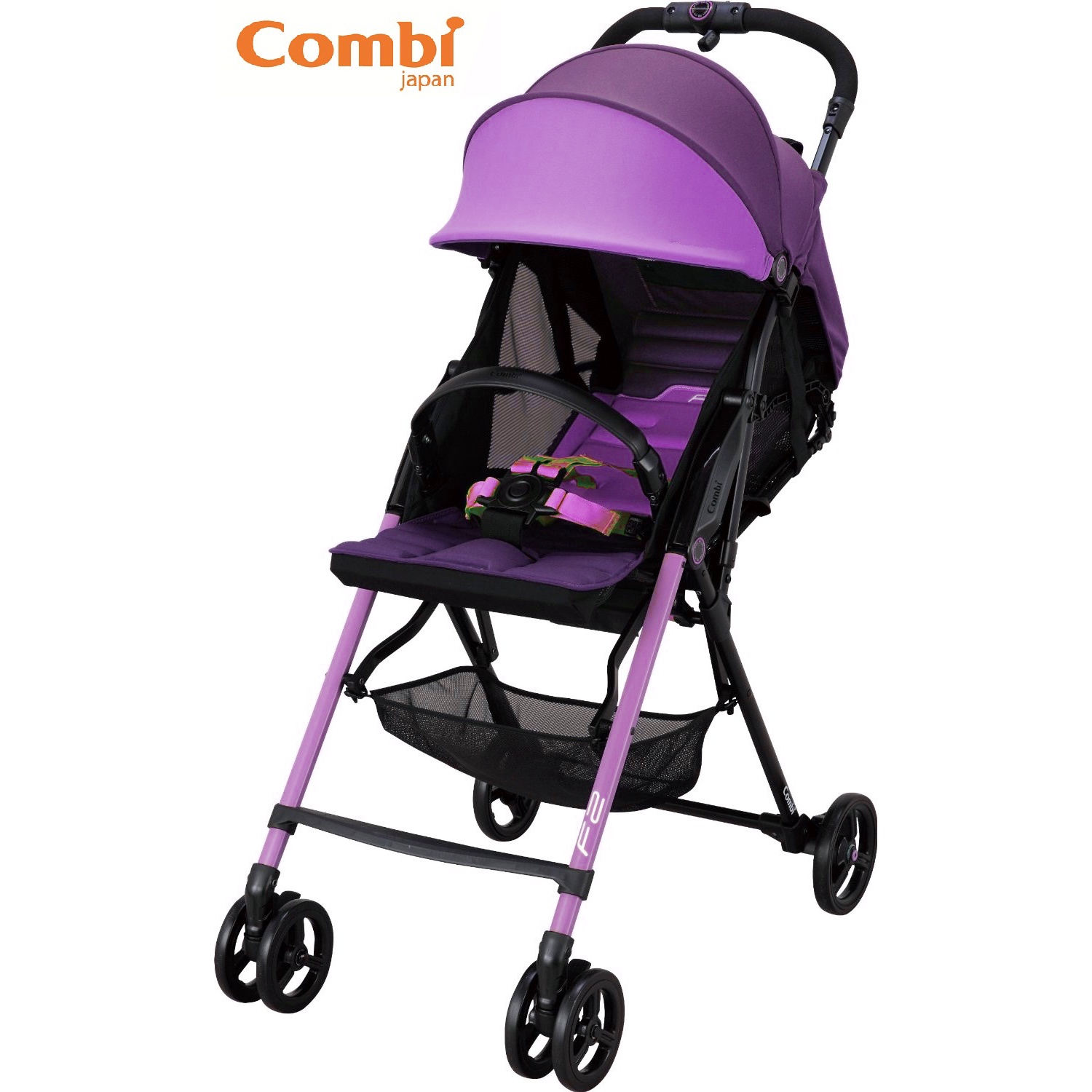 Xe đẩy Combi F2 Plus AD - 300 màu đỏ hình 5