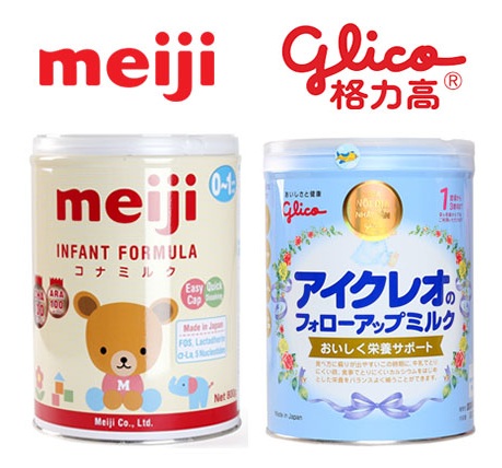 So sánh sữa Meiji và Glico từ A-Z , sữa Nhật nào tốt hơn cho bé?