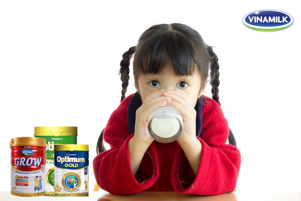 “Tất tần tật” thông tin về các loại sữa bột Vinamilk cho trẻ em