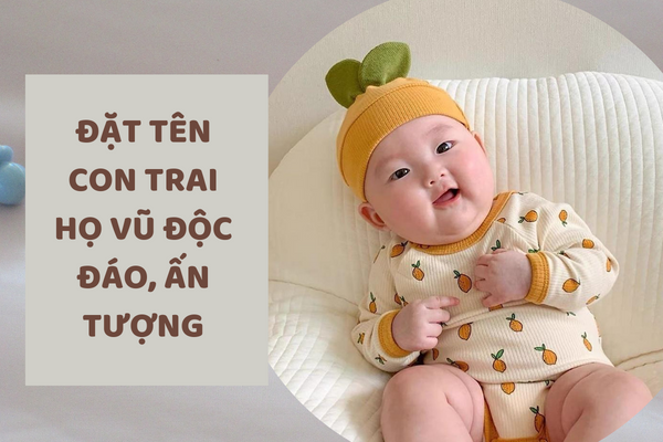 Bố Họ Vũ Đặt Tên Con Trai Là Gì Độc Đáo, Ấn Tượng, Nam Tính