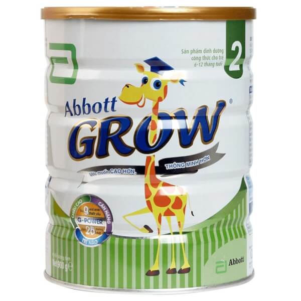 Sữa Abbott Grow 2 dành cho bé từ 6-12 tháng