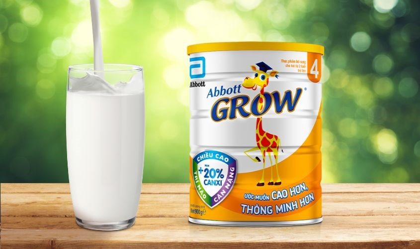 Sữa Abbott Grow có ngọt không 1