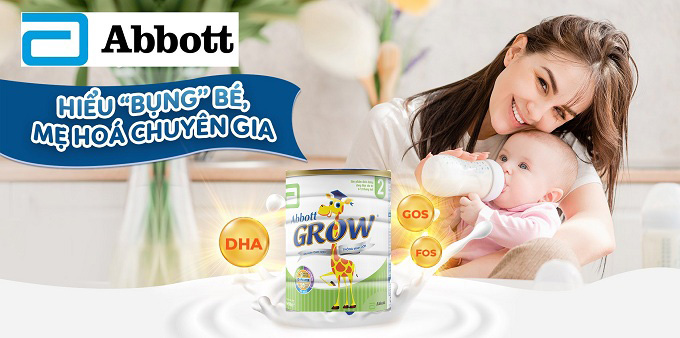 Sữa Abbott Grow 6-12 tháng giúp trẻ phát triển toàn diện