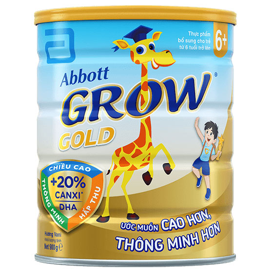 Sữa Abbott Grow 6+ cho bé từ trên 6 tuổi