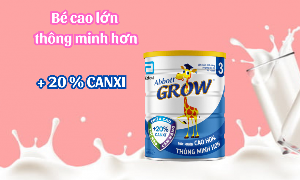 Giải đáp Thành Phần Sữa Abbott Grow 3 Gồm Những Gì?