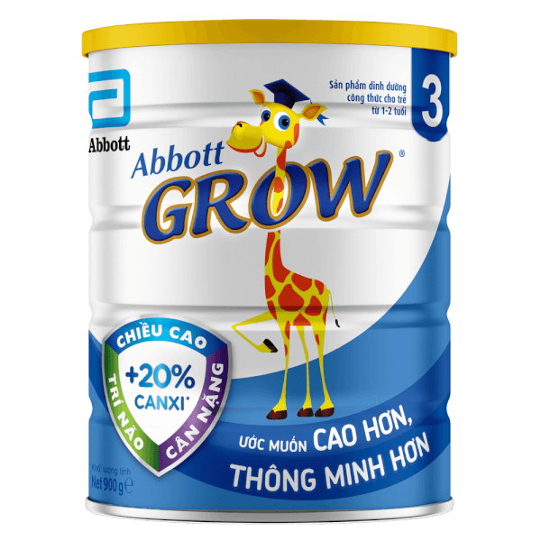 Abbott Grow hươu cao cổ giúp bé tăng trưởng chiều cao cho bé từ 1 tuổi